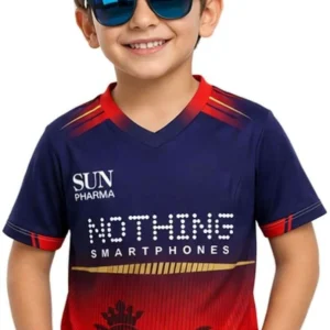 ROYAL HITTERS Boys & Girls Printed Polyester Regular T Shirt
